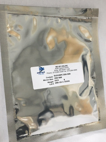 GL0160P/250-500Sample 45S5 Bioactive Glass, 250-500 micron