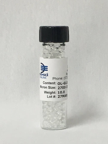 GL0179B/3000SAMPLE 3MM Borosilicate Glass Beads