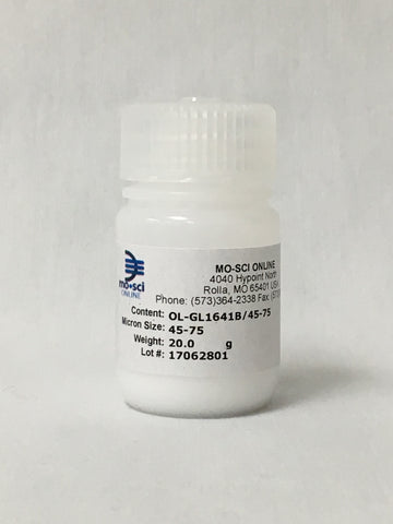 GL1641B/45-75 Porous Silica Beads